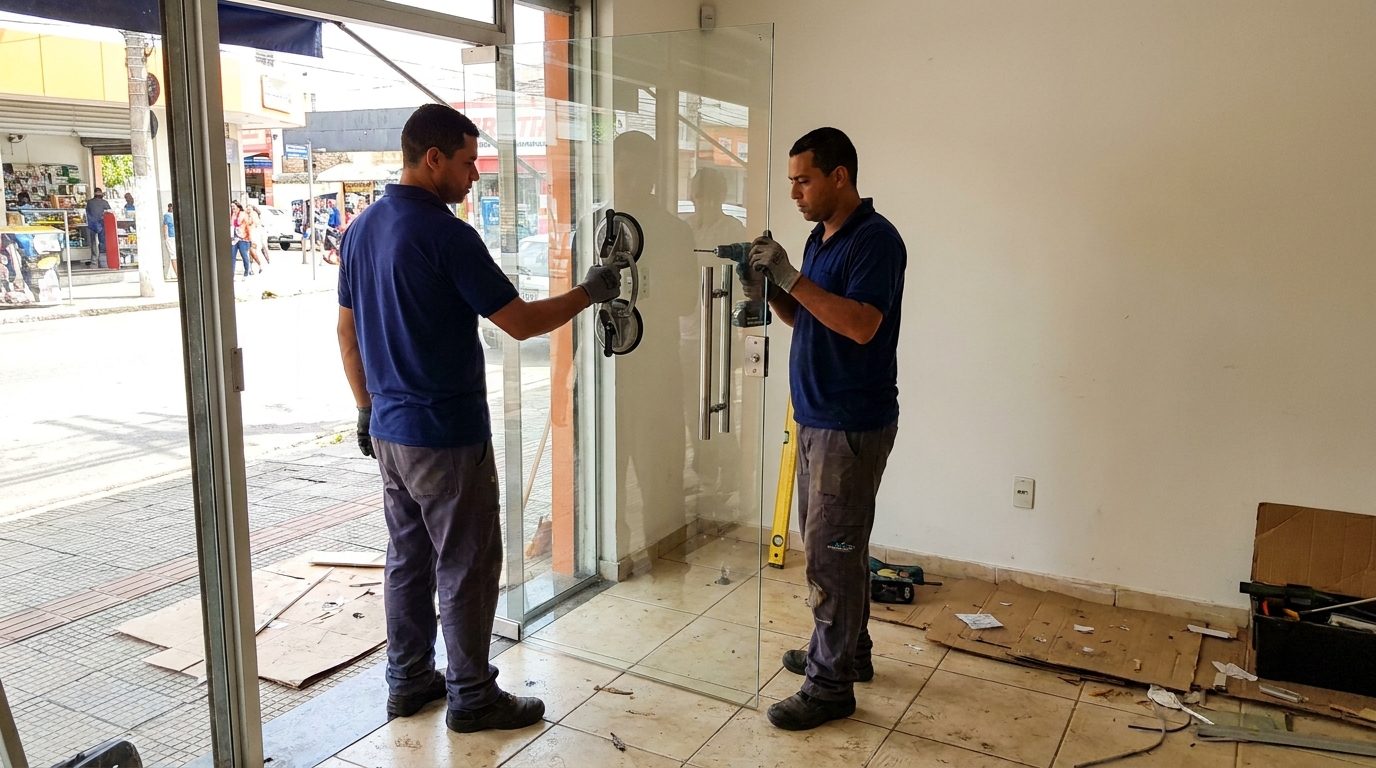 Portas em Vidro em São José dos Campos‑SP